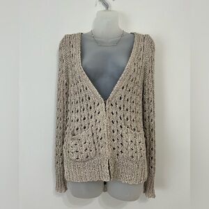 Veronica Beard open knit cardigan